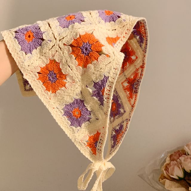Head Scarf Designs) (Various Triangle Embroidered