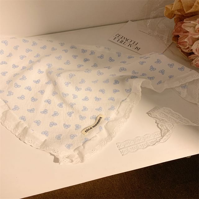 Scarf (Various Floral Print Head Designs) Triangle