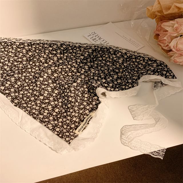 Scarf (Various Floral Print Head Designs) Triangle