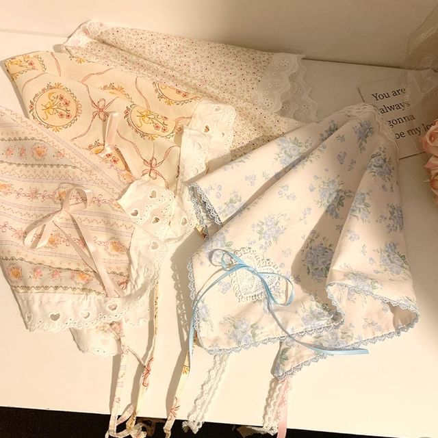 Lace Designs) (Various Bandana Chiffon