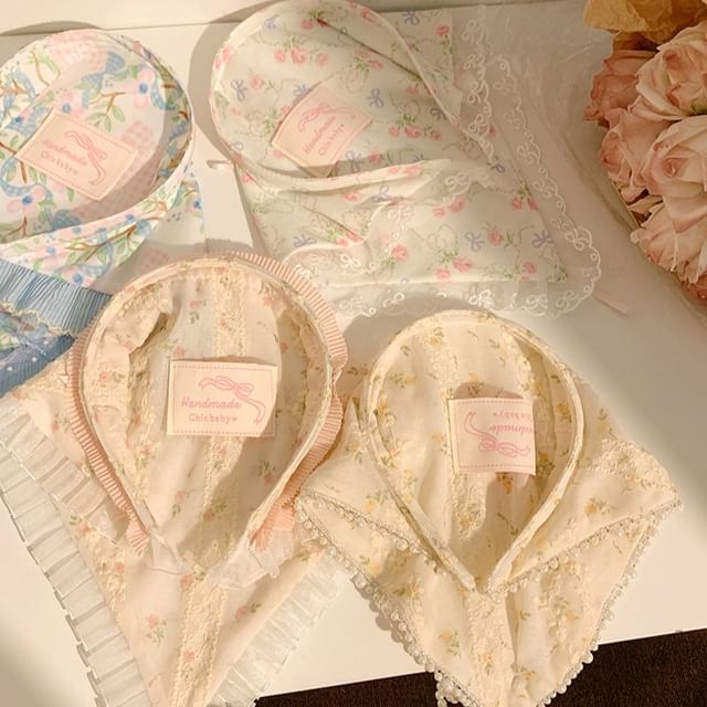 (Various Headband Bandana Designs) Print