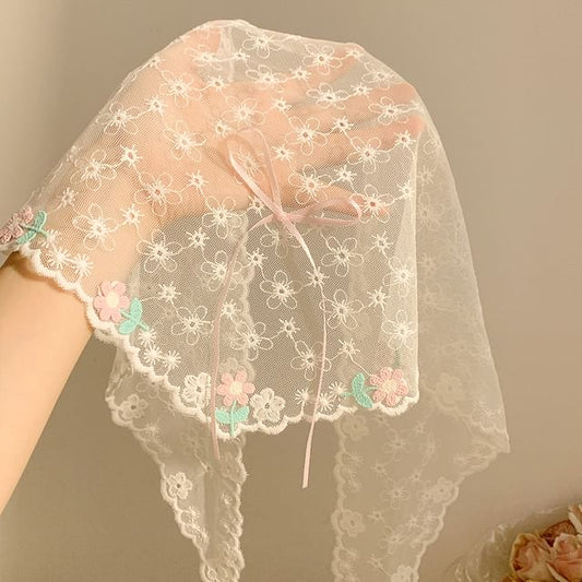 Bow Headkerchief Lace