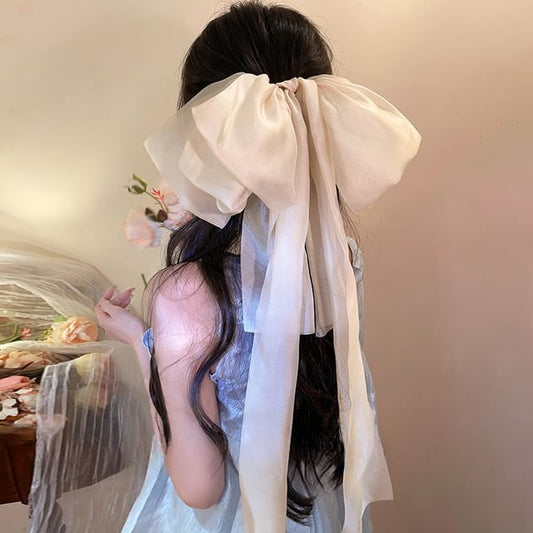 Fabric Hair Clip Bow