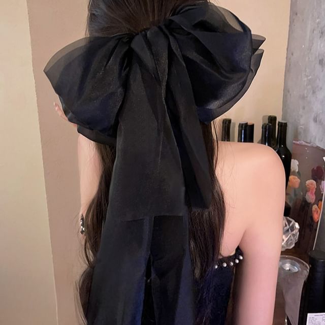 Fabric Hair Clip Bow