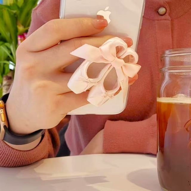 Holder Phone Shoes Ballet