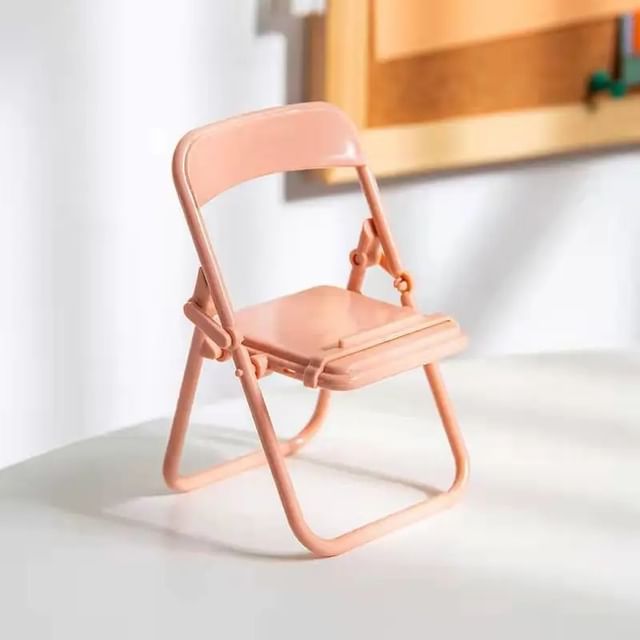Plastic Chair Phone Desktop Stand