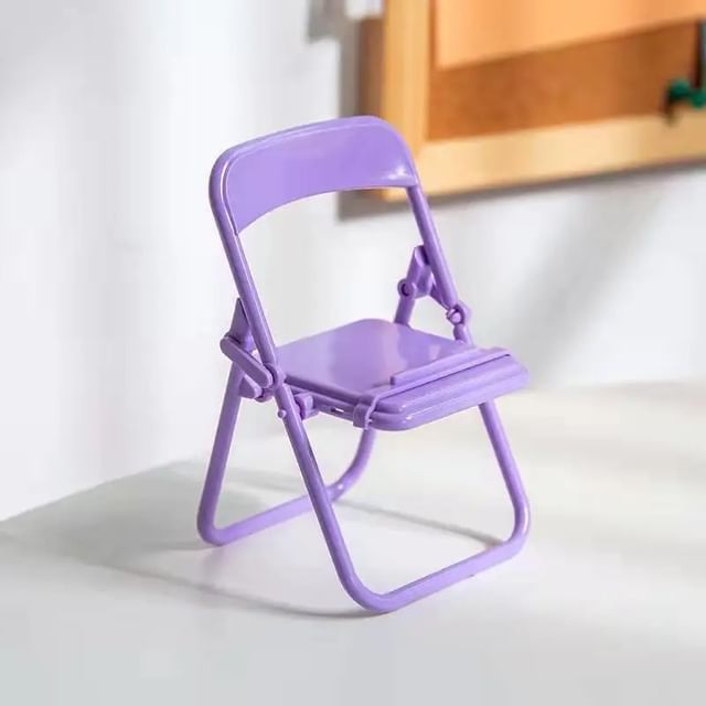 Plastic Chair Phone Desktop Stand