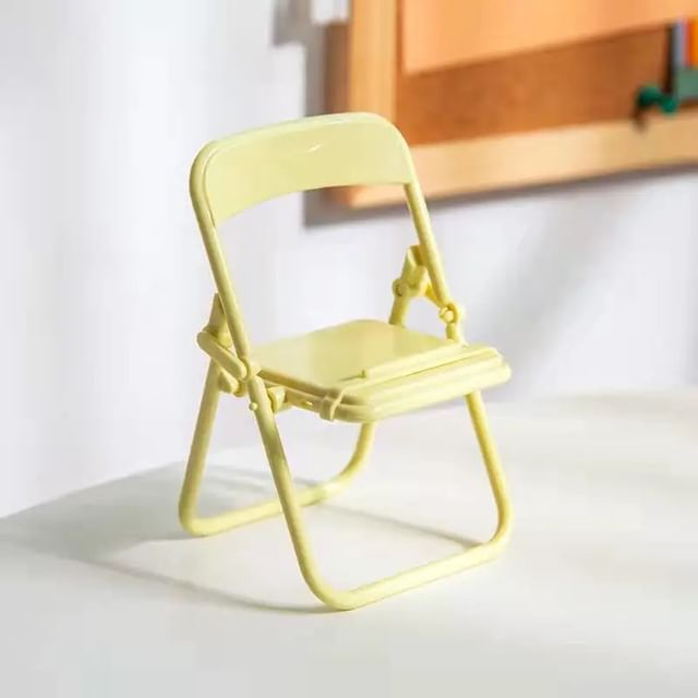 Plastic Chair Phone Desktop Stand