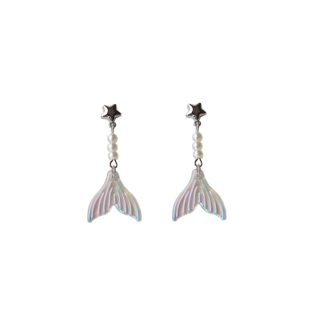Earring (Various Tail Alloy Dangle Designs) Mermaid