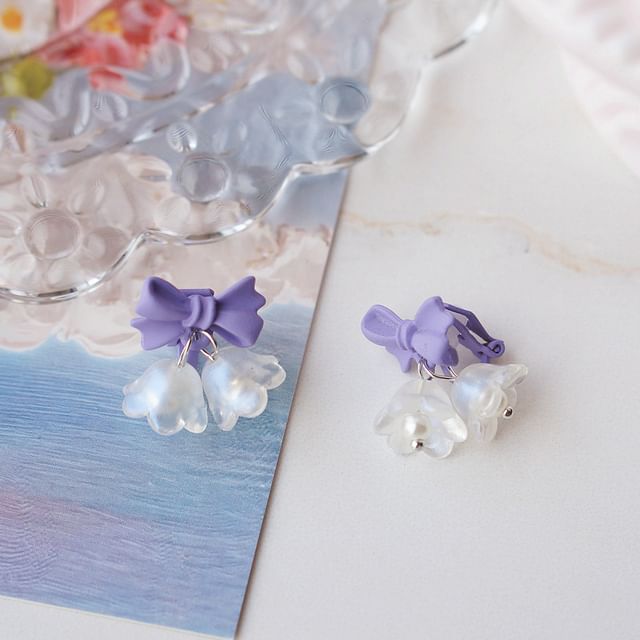 Alloy Earring Designs) Floral (Various Dangle