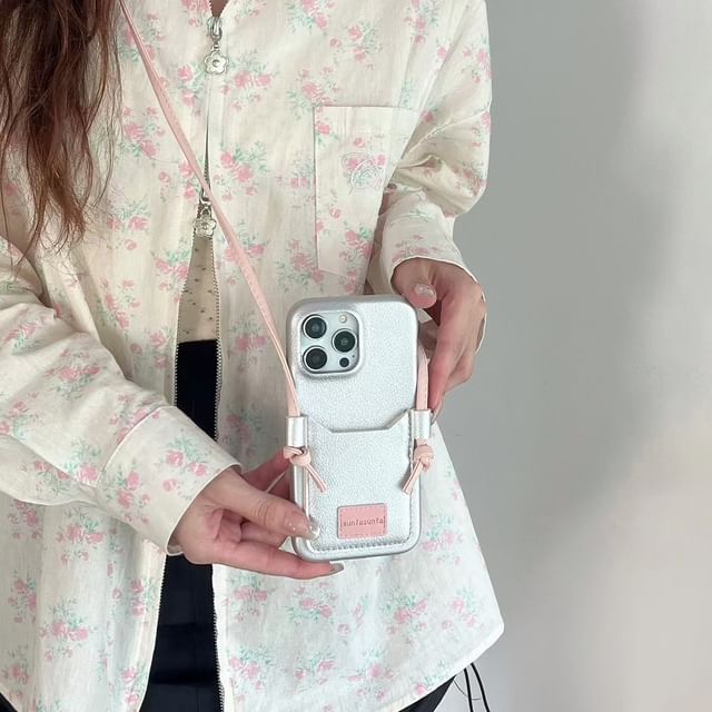 Card Lanyard Case Holder Phone