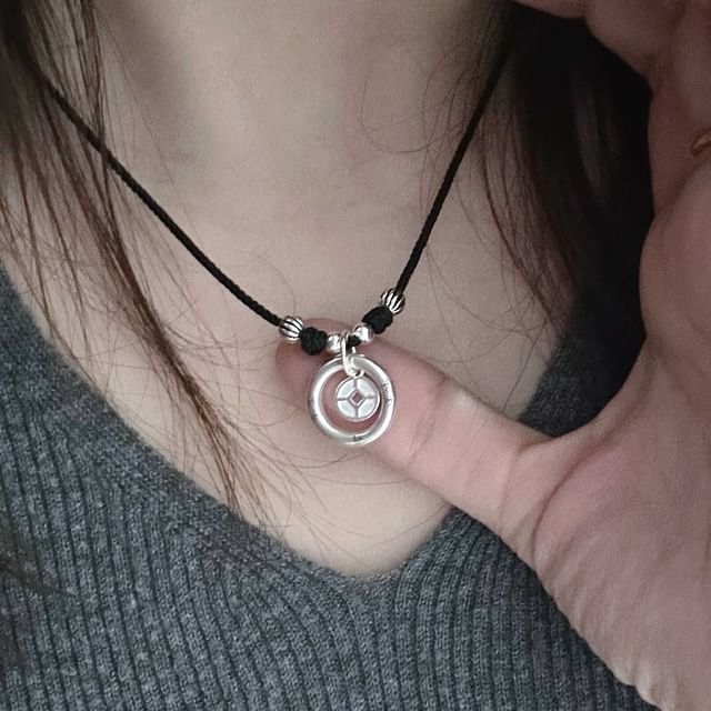 Fortune Silver Sterling Necklace