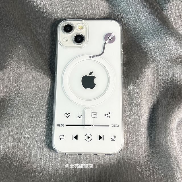 Print Magnetic with (Compatible Phone MagSafe) Case