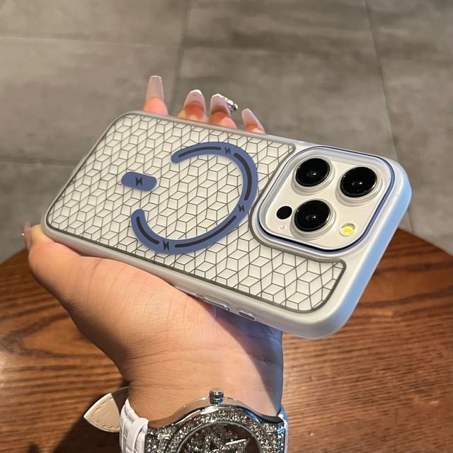 Phone (Compatible MagSafe) Magnetic Case Geometric with