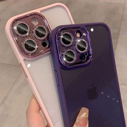 Phone Case Glitter Protection Lens
