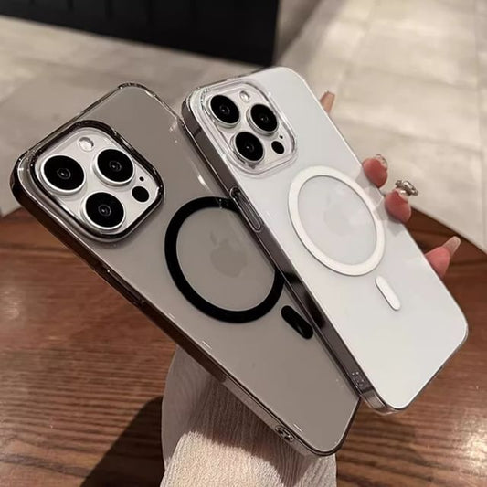 (Compatible Magnetic MagSafe) with Transparent Phone Case