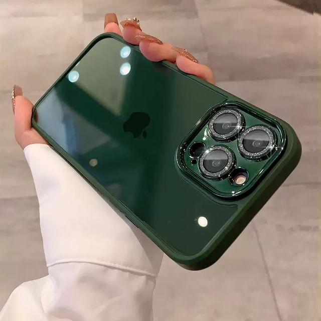 Phone Case Glitter Protection Lens