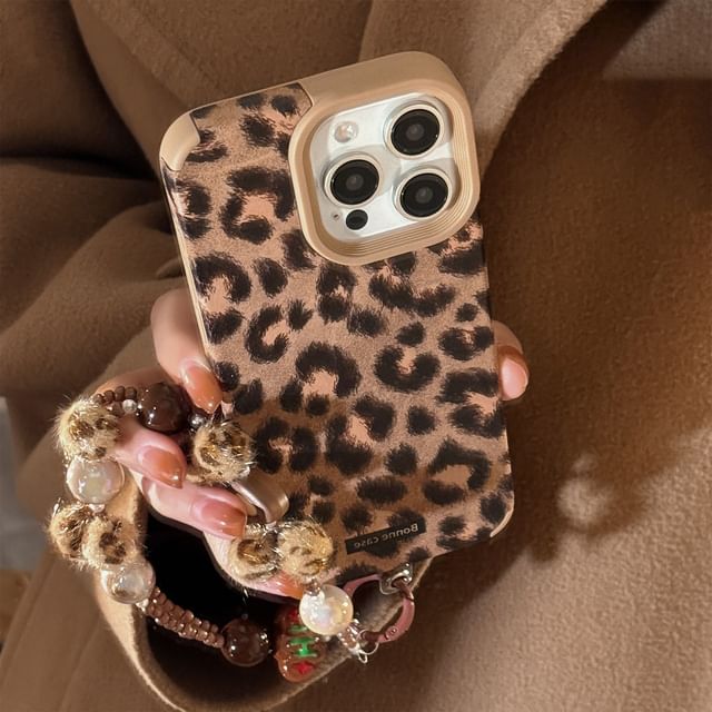 Print Leopard Case Set / Strap Phone