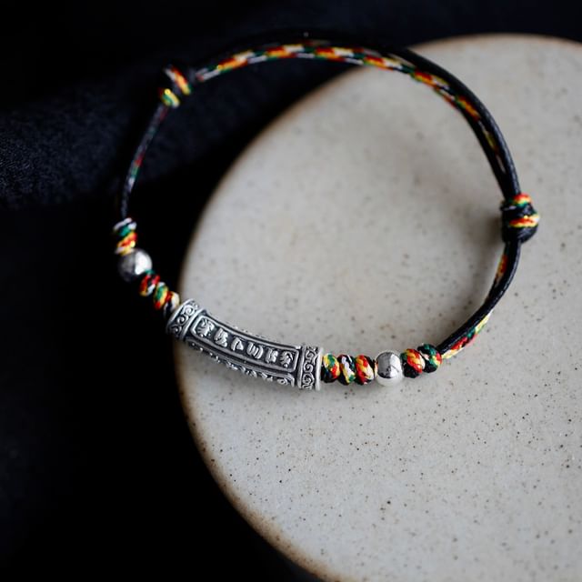 Designs) Bracelet Knot Embossed Silver (Various S999