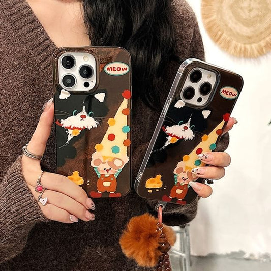 Set Pom / Strap Case Mouse Phone