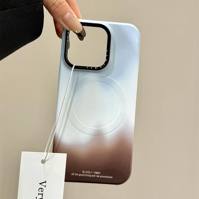 Gradient with Case (Compatible Magnetic Phone MagSafe)