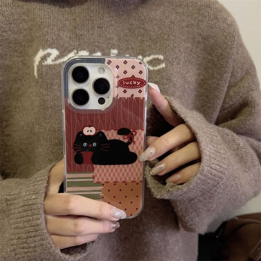 Panel Case Color Phone Cat