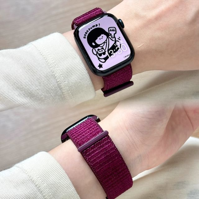 Adhesive Watch Apple Nylon Band Self