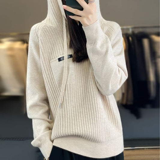 Plain Hood Sweater