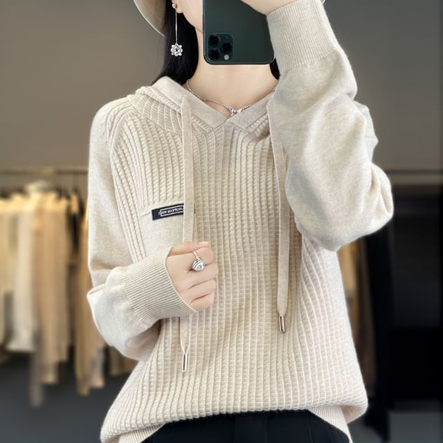 Plain Hood Sweater