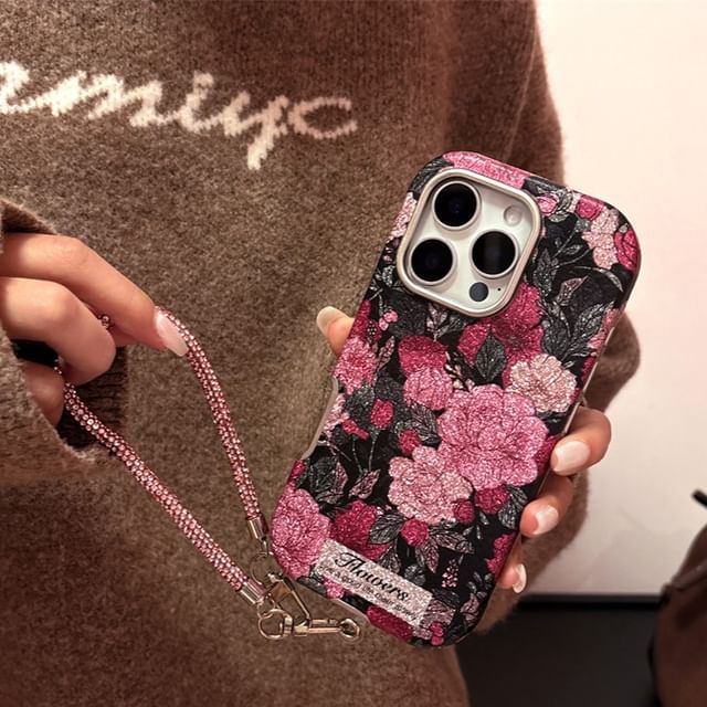 Set Strap / Rose Case Phone
