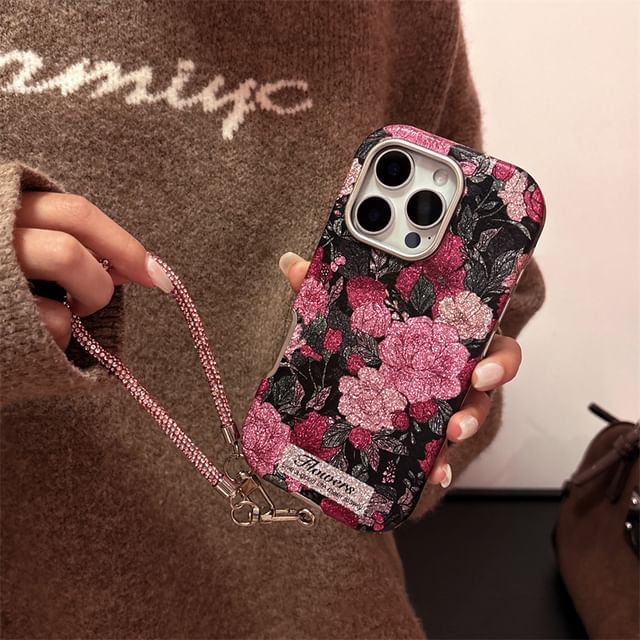 Set Strap / Rose Case Phone