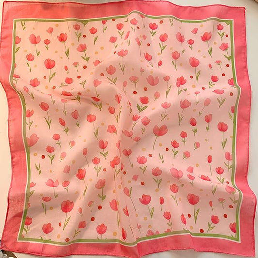 (Various Print Cotton Linen Designs) Scarf Head