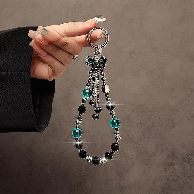 Strap Crystal Bow Faux Phone