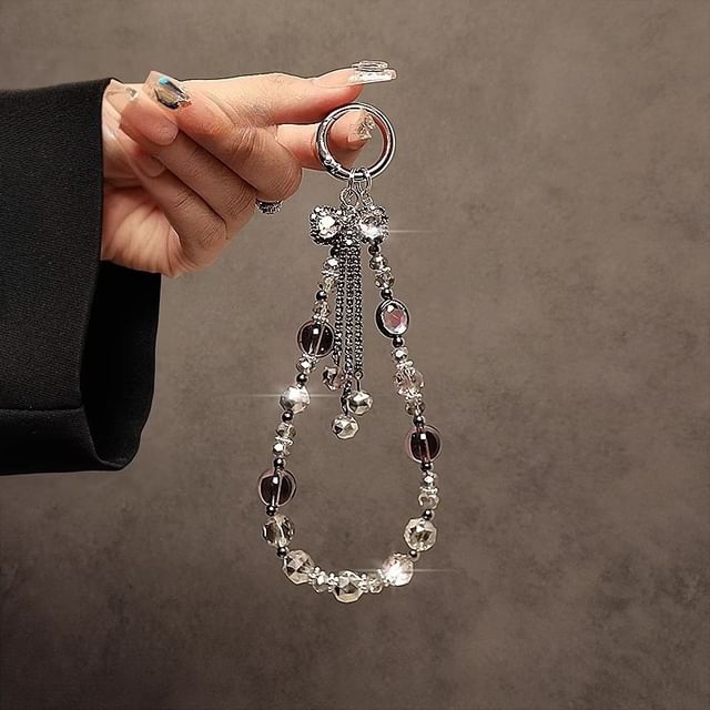 Strap Crystal Bow Faux Phone