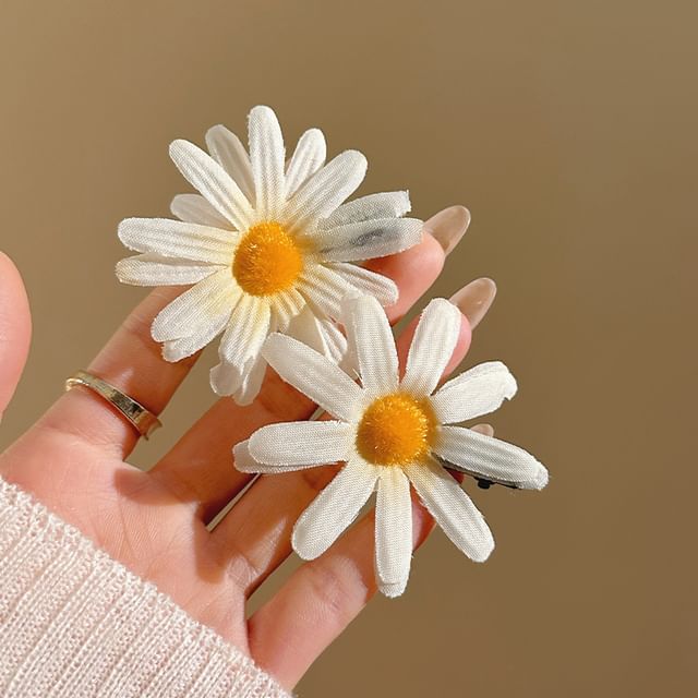 Set Clip Daisy Hair