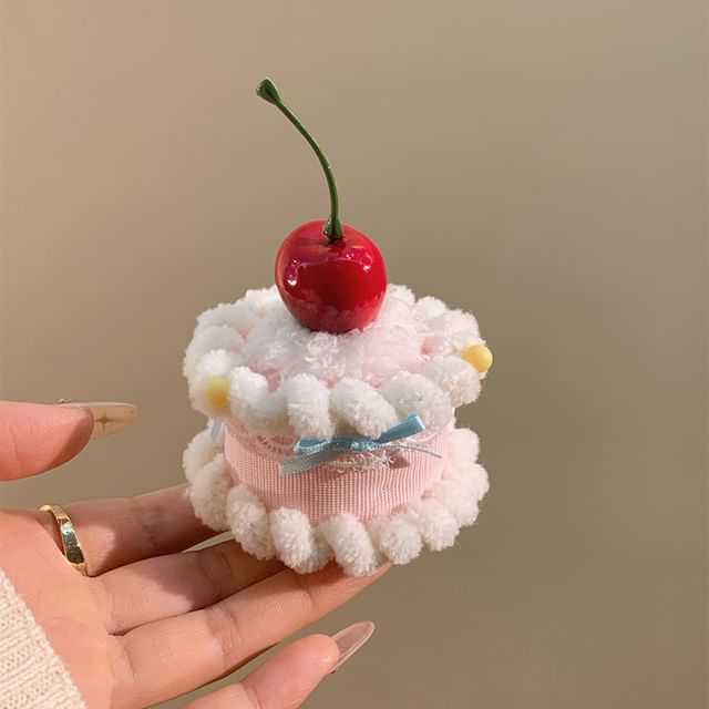 Clip Hair Cherry Cake
