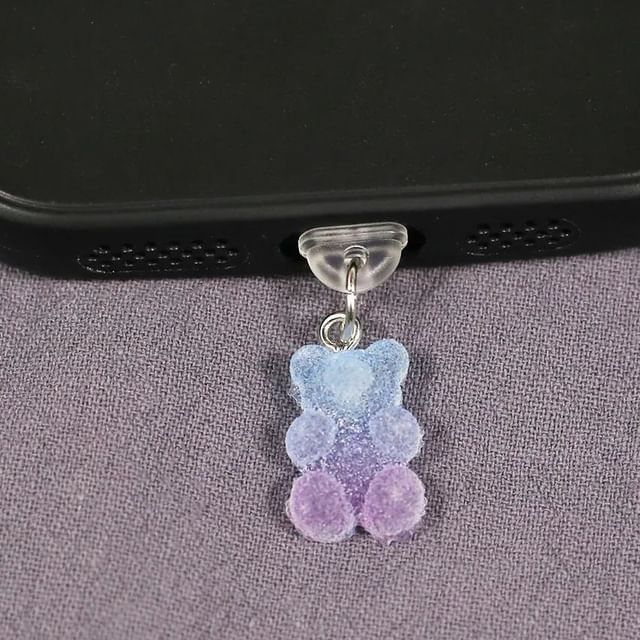 Gummy Bear Phone Dust Plug (Various Designs)