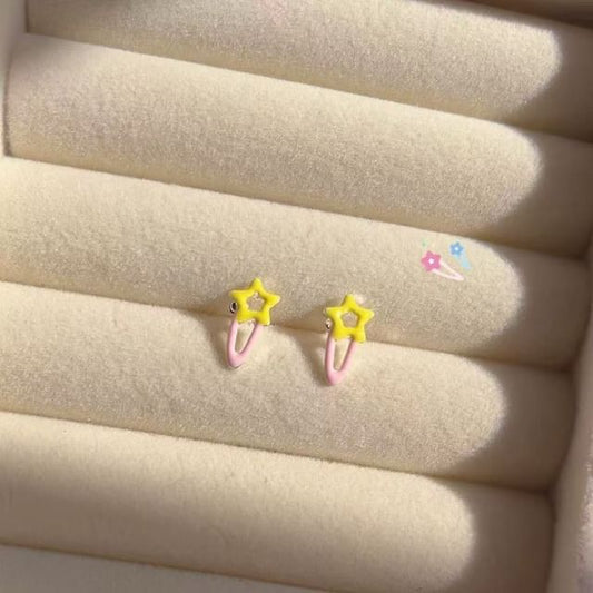 Earring Star-Shaped Stud