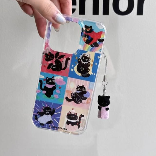 Set Cat / Phone Case Charm