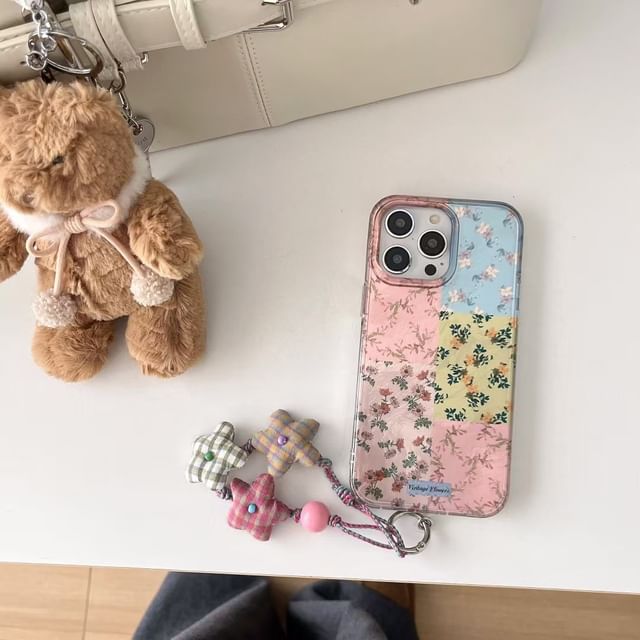 Case Phone Floral Panel