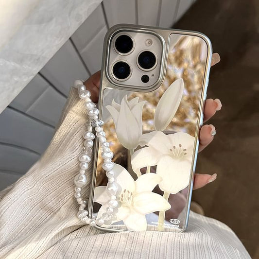 Floral Strap Print / Phone Set Case