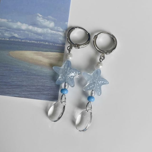 Dangle Earring Star Alloy