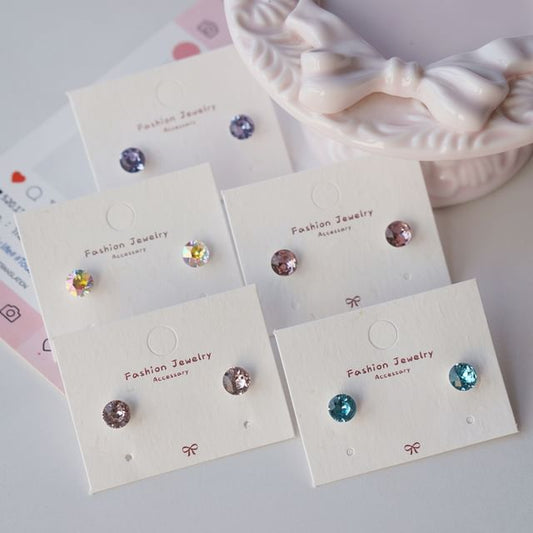 Rhinestone Earring Stud