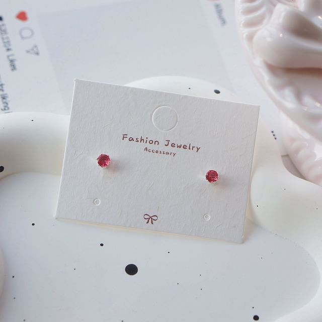 Stud Rhinestone Earring