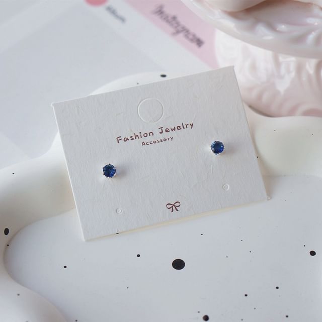 Stud Rhinestone Earring