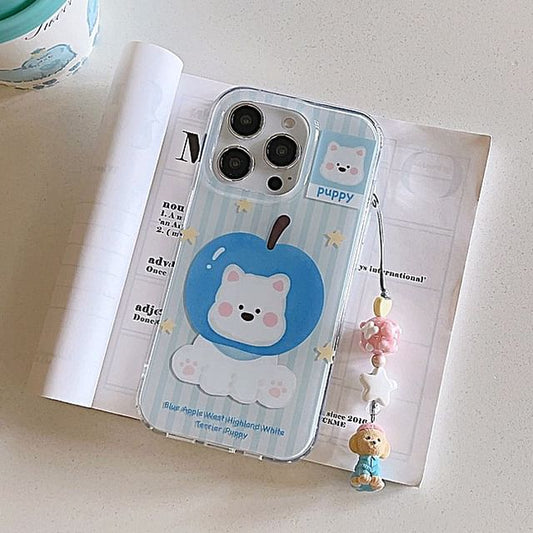 Set Dog Case Charm / Phone
