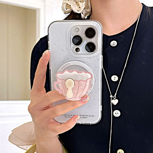 with MagSafe) Glitter Case Phone (Compatible Magnetic