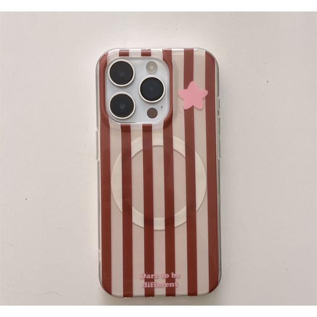MagSafe) with Case Star Striped Phone (Compatible Magnetic