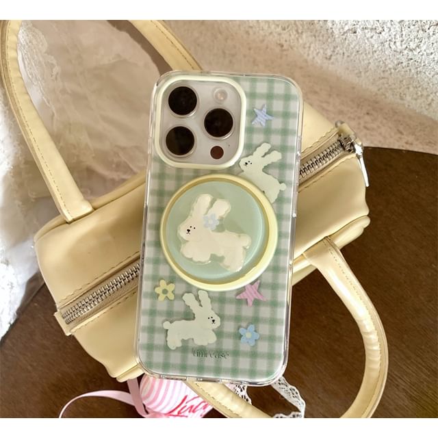 Rabbit Case Plaid Phone