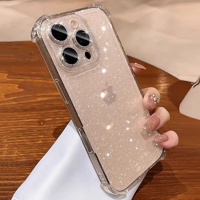 Glitter Case iPhone Transparent